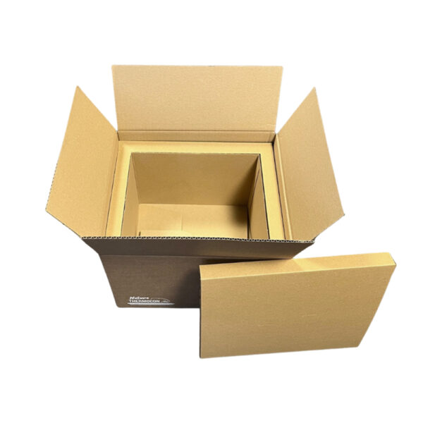 THERMOCON Nature Paper The sustainable thermo box Paper thermo box made from almost 100% recycled material pharma box